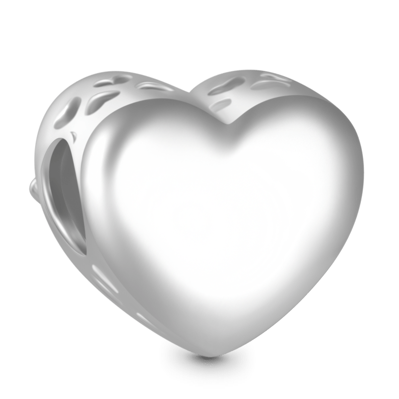 Gnoce Dancing Honey Bee Heart Charm_2