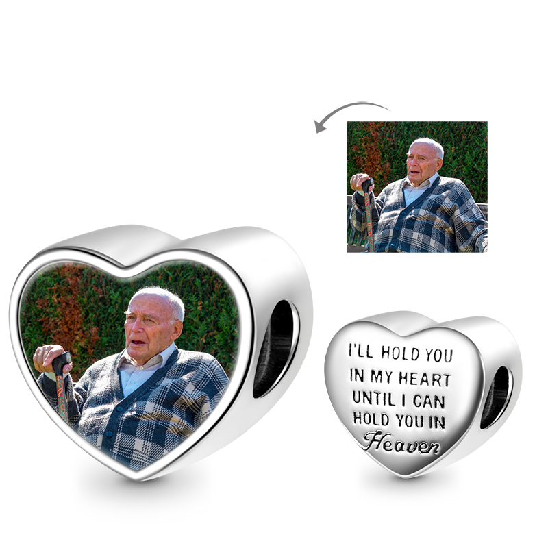 Gnoce "With You Forever" Personalized Photo Charm_1