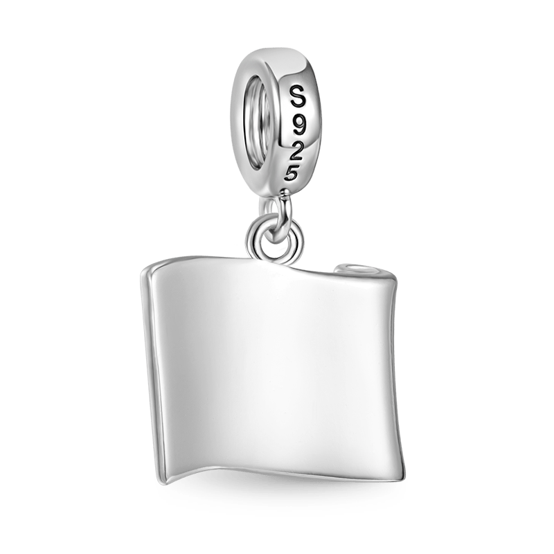 Gnoce School Diploma Pendant Dangle Charm_2