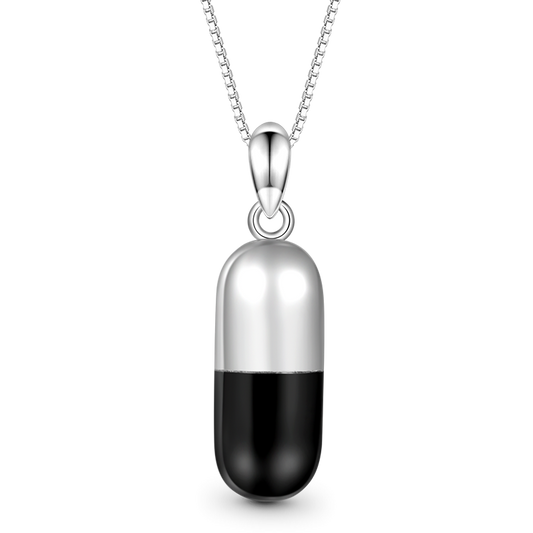 Gnoce Chill Pill Capsule Necklace_2