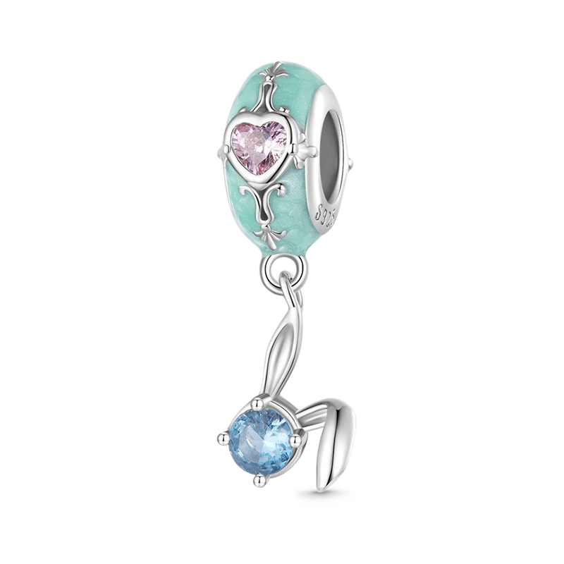 Gnoce Cute Easter Bunny Stopper Charm_1