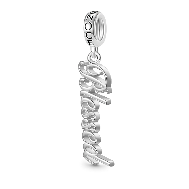 Gnoce Sweet "Blessed" Pendant Dangle Charm_1