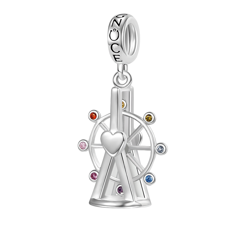 Gnoce Best Moment Ferris Wheel Pendant Dangle Cham_1