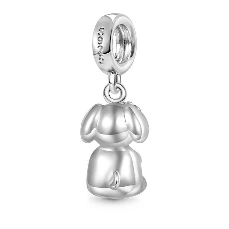 Gnoce Embrace Love Elephant & Baby Pendant Dangle Charm_2