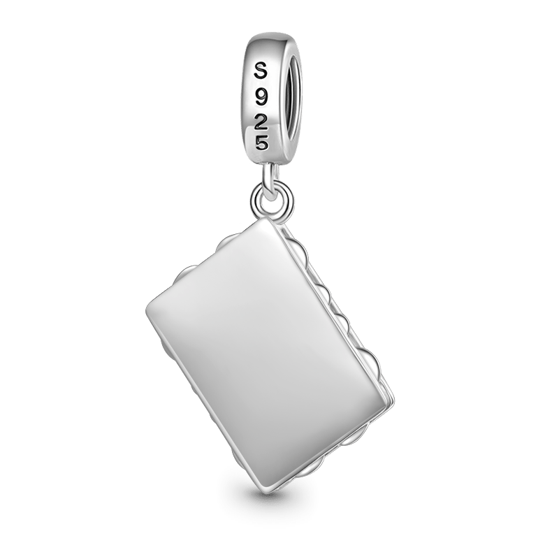 Gnoce Custard Cream Biscuit Pendant Dangle Charm_2