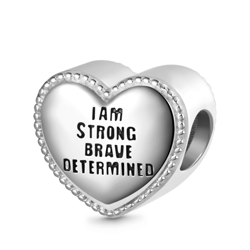 Gnoce Pink Ribbon Breast Cancer Awareness Charm_2