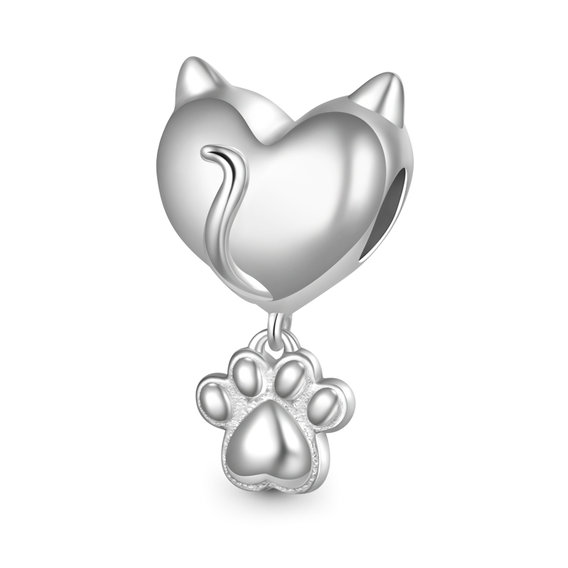 Gnoce Pet Cat Mom Paw Mood Charm_3