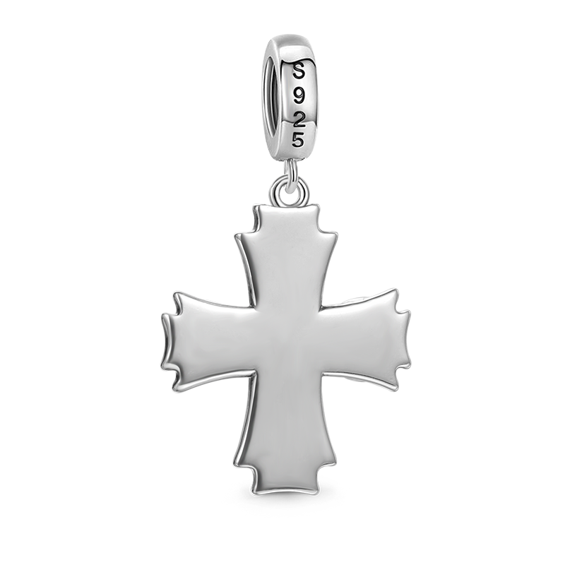 Gnoce Love Spring Cross Pendant Dangle Charm_2