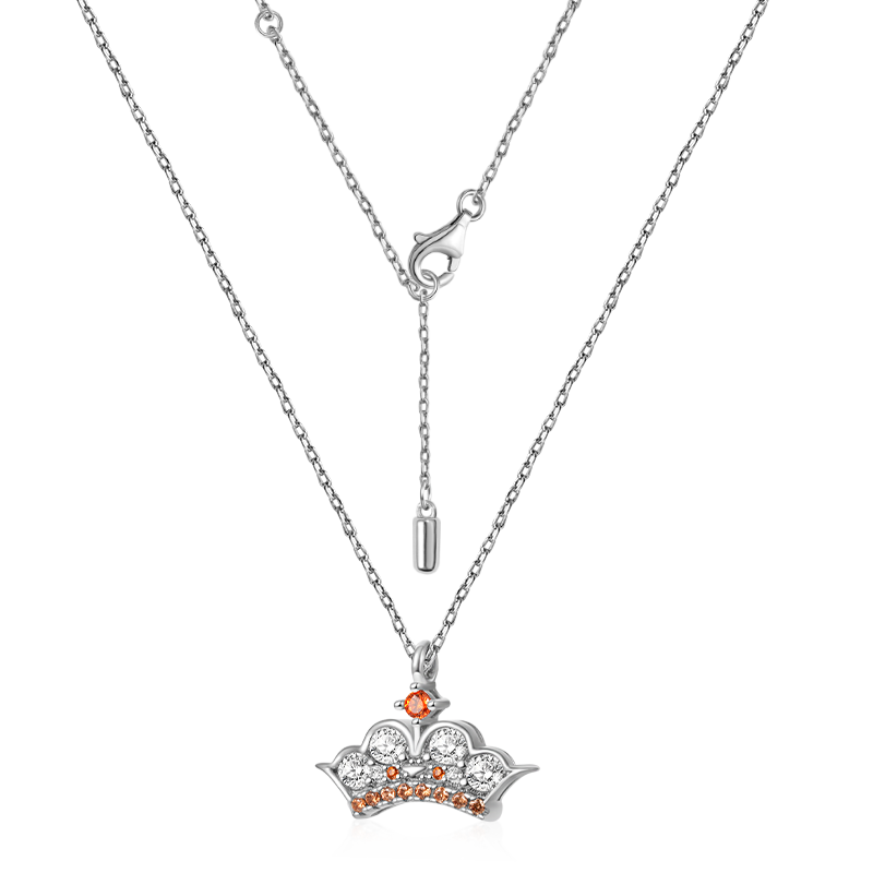 Gnoce Sparkling Queen Crown Necklace_2