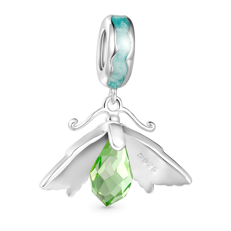 Gnoce Moth Pendant Dangle Charm_2