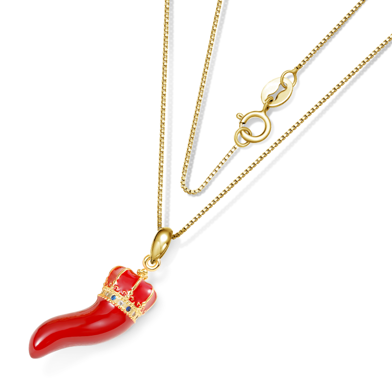 Gnoce Lucky Horn Necklace_3