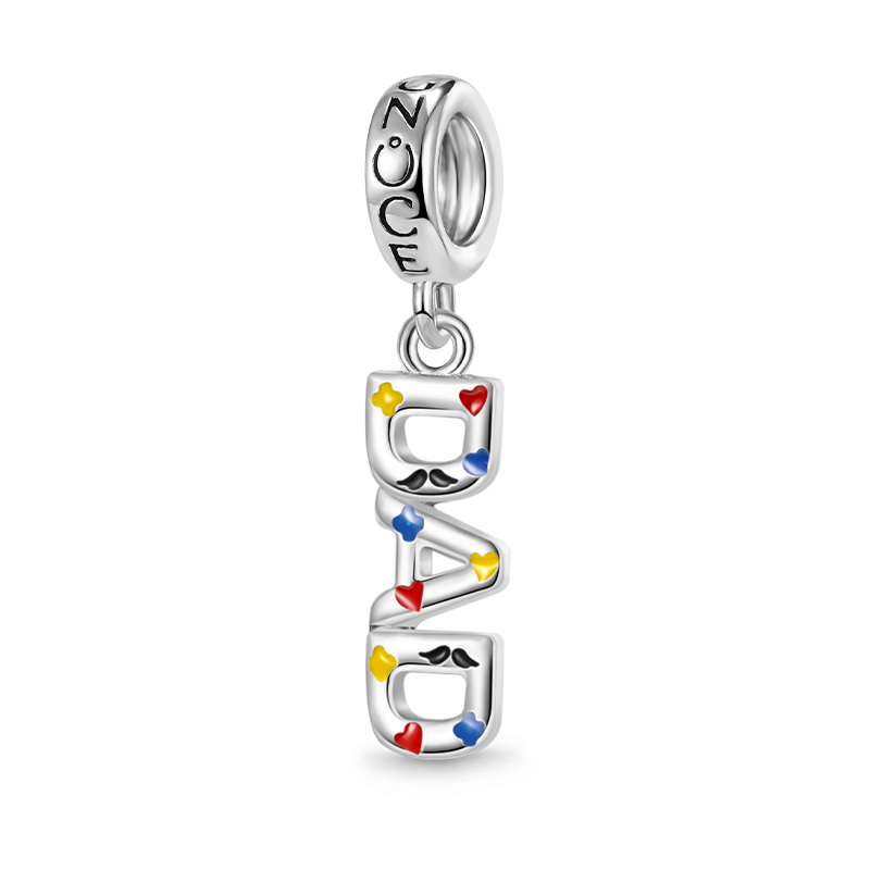 Gnoce Dad Pendant Dangle Charm_1