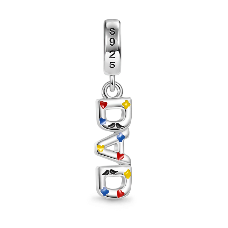 Gnoce Dad Pendant Dangle Charm_2