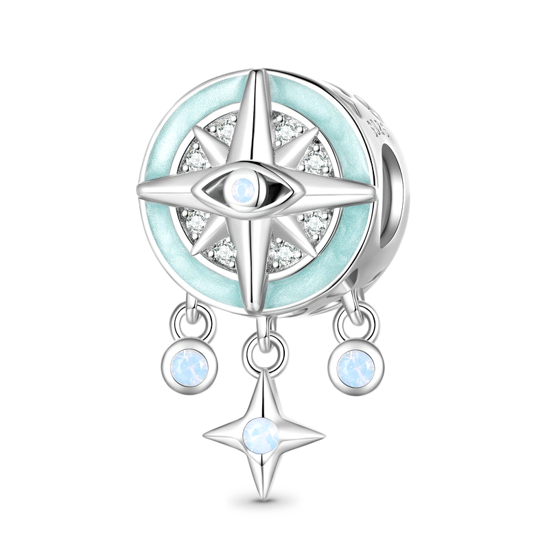 Gnoce Lucky Star Compass Dreamcatcher Charm_1