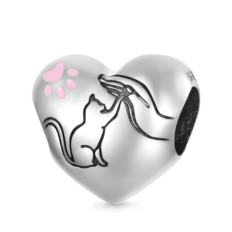 Gnoce Pet Lover Heart Charm_1