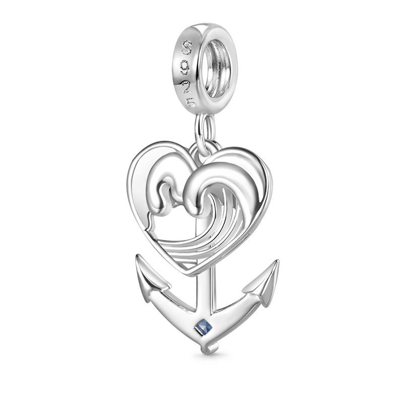 Gnoce Anchor Dangling Marine Pendant Dangle Charm_2