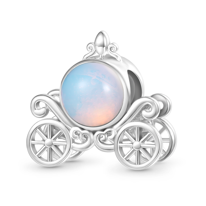 Gnoce Moonstone Magic Carriage Charm_1