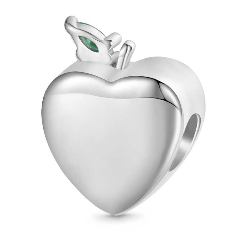 Gnoce Moonstone Apple Love Heart Charm_2