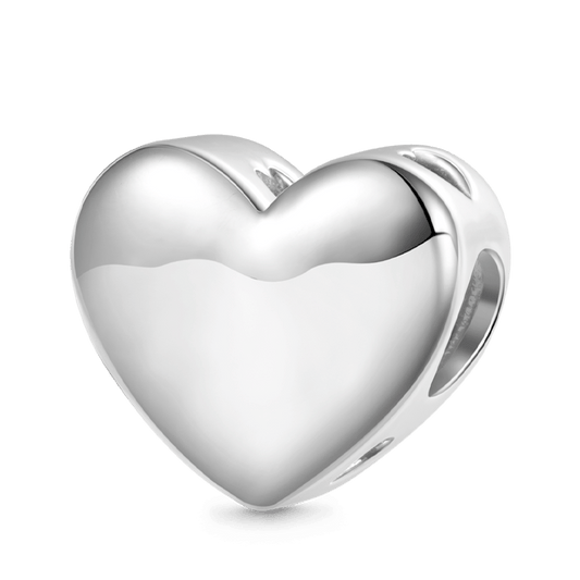 Gnoce Best Initial Letters Personalized Heart Charm_2