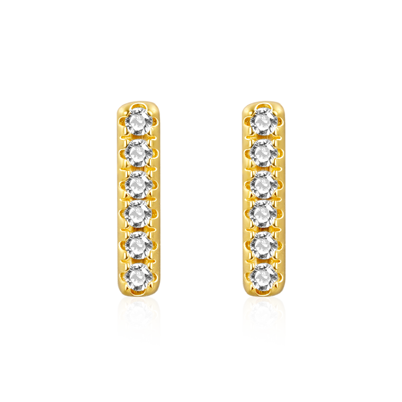 Gnoce Dainty Bar Stud Earrings_1