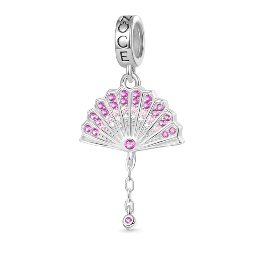 Gnoce Sparking Fan Pendant Dangle Charm_1