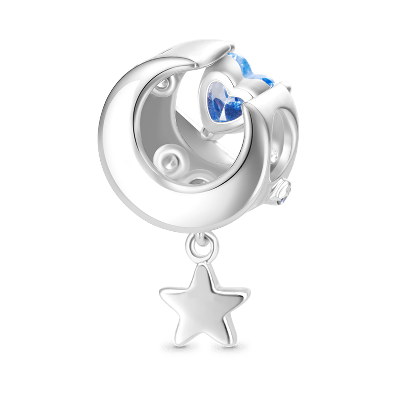 Gnoce Starry Night Moon Star Charm_2