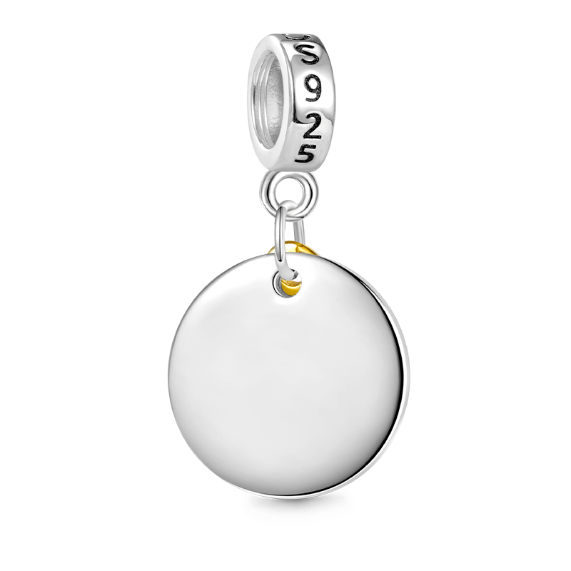 Gnoce Mother & Daughter Forever Love Pendant Dangle Charm_2