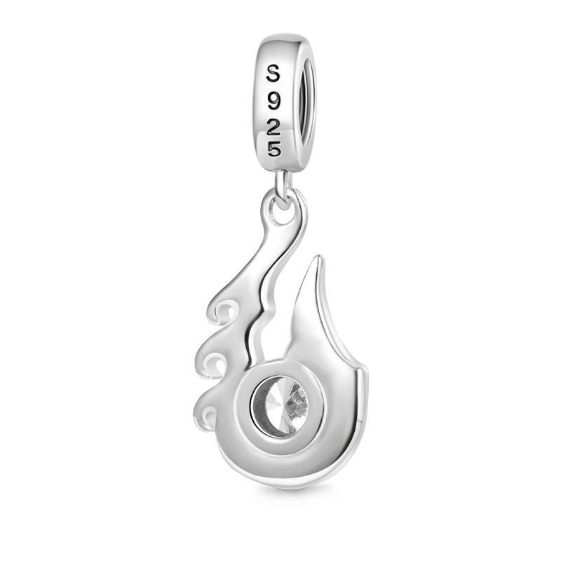 Gnoce Sparkling Fish Hook Pendant Dangle Charm_2