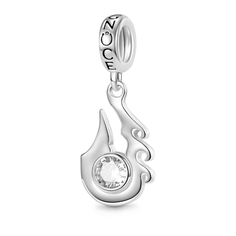 Gnoce Sparkling Fish Hook Pendant Dangle Charm_1