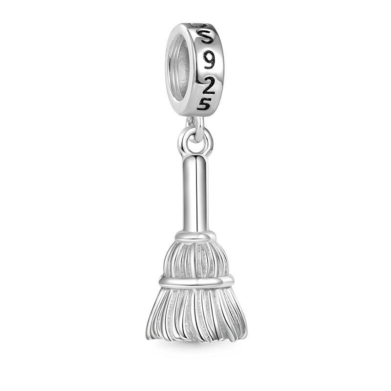 Gnoce Witch Broomstick Pendant Dangle Charm_2