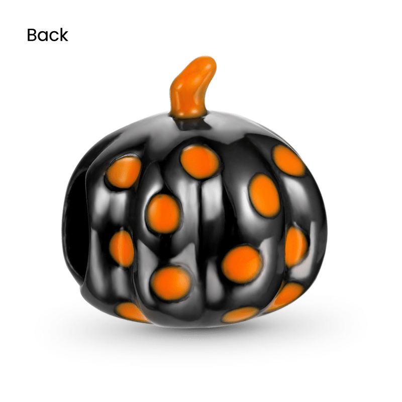 Gnoce Halloween Polka Dot Pumpkin Charm_2
