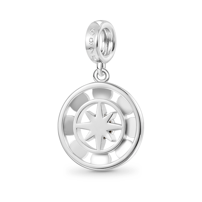 Gnoce Moon Phase Mood Pendant Dangle Charm_3