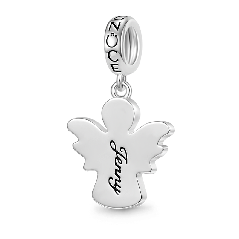 Gnoce Personalized Angel Name Pendant Dangle Charm_1