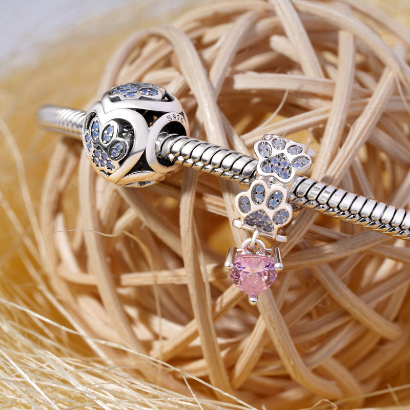 Gnoce Cat Paw Print Charm_3