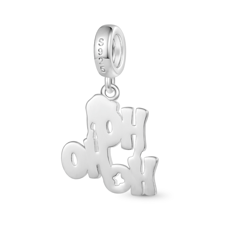 Gnoce Christmas Letter Style Pendant Dangle Charm_2