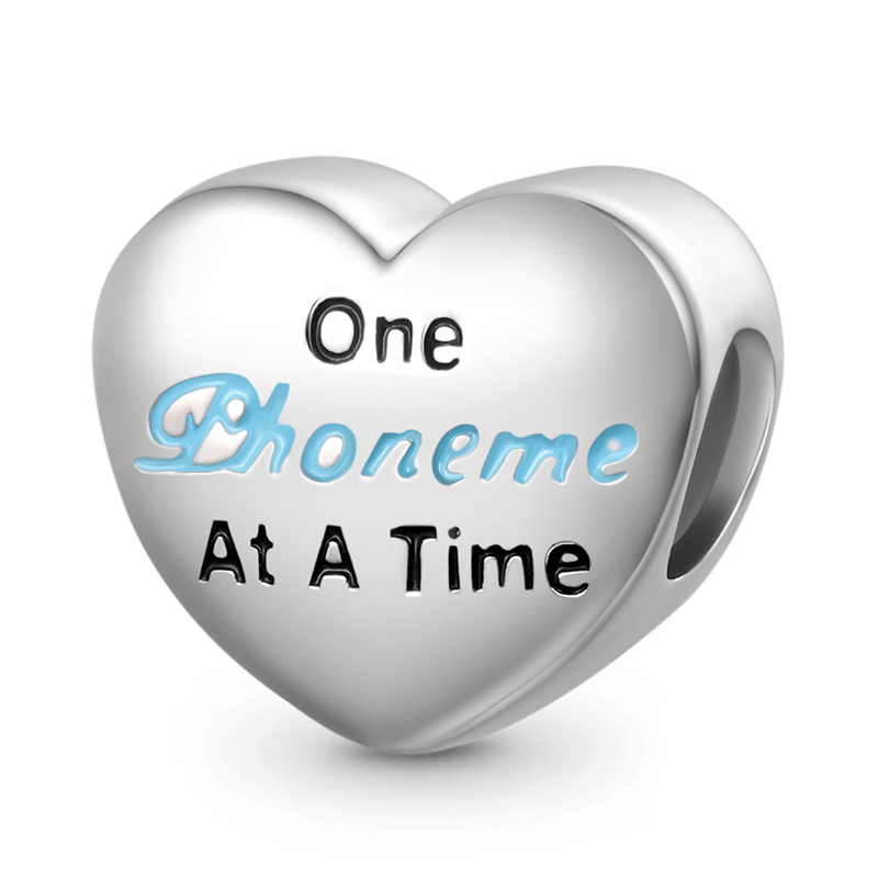 Gnoce "Changing The World" Aphasia Heart Charm_2