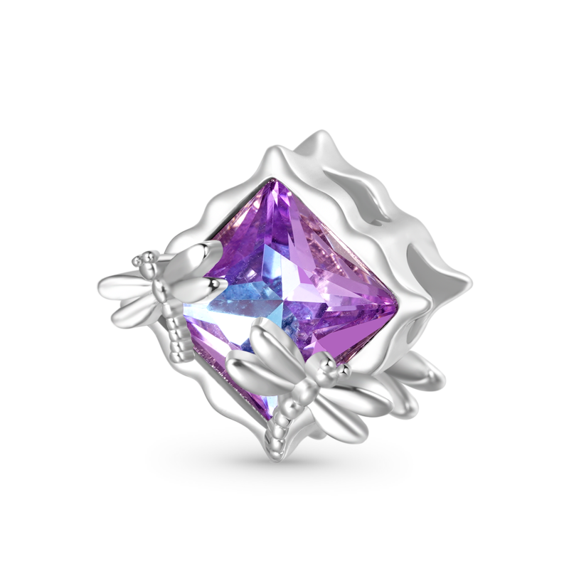 Gnoce Purple Dragonfly Charm_1