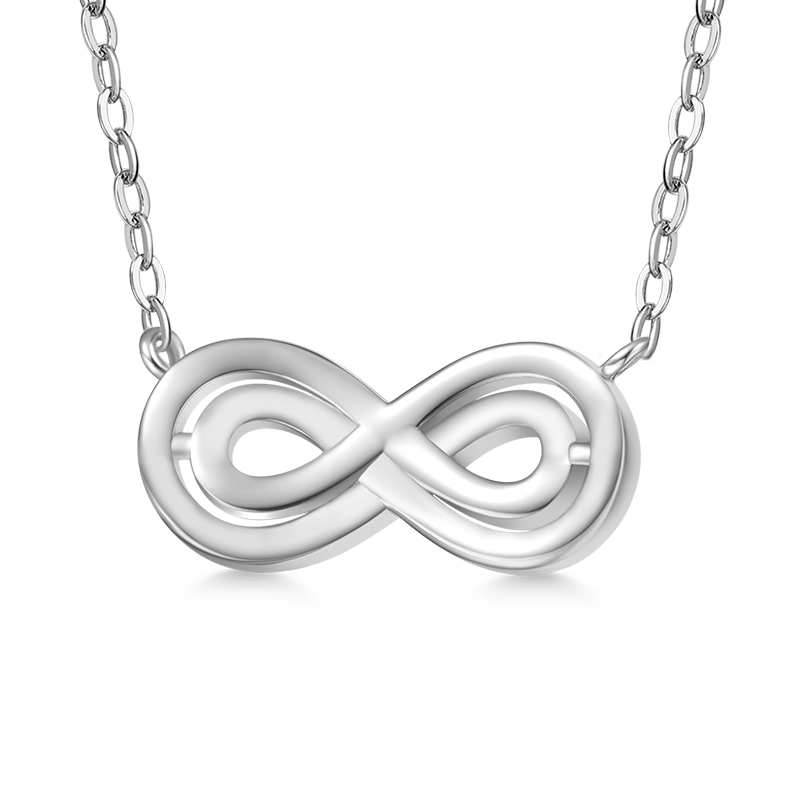 Gnoce Birthstone Infinity Love Necklace_2