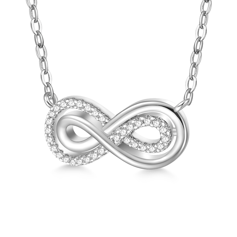 Gnoce Birthstone Infinity Love Necklace_1