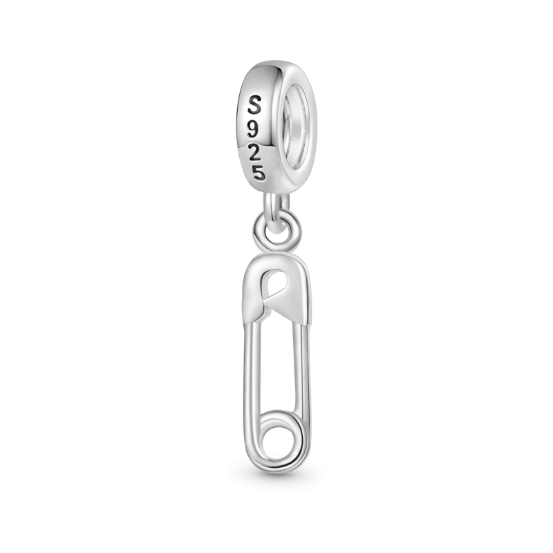 Gnoce Safety Pin Pendant Dangle Charm_2