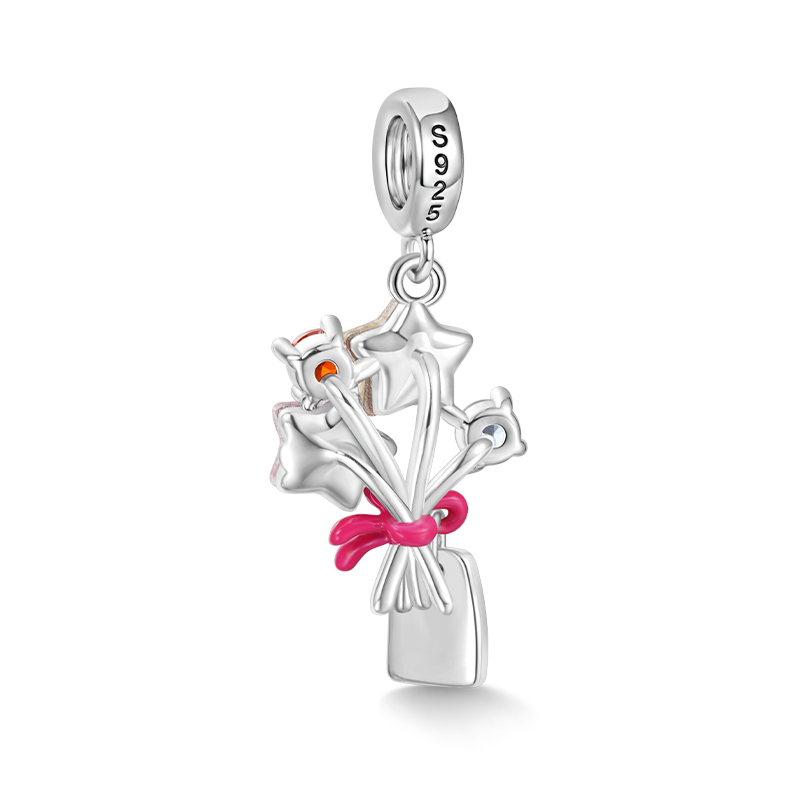Gnoce Thanksgiving Bouquet Pendant Dangle Charm_2