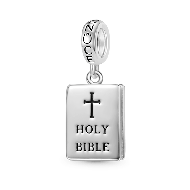 Gnoce HOLY BIBLE Book Pendant Dangle Charm_2