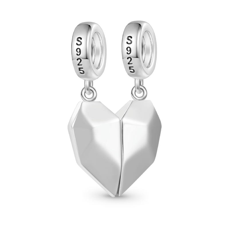 Gnoce Magnet Heart Engravable Pendant Dangle Charm_4