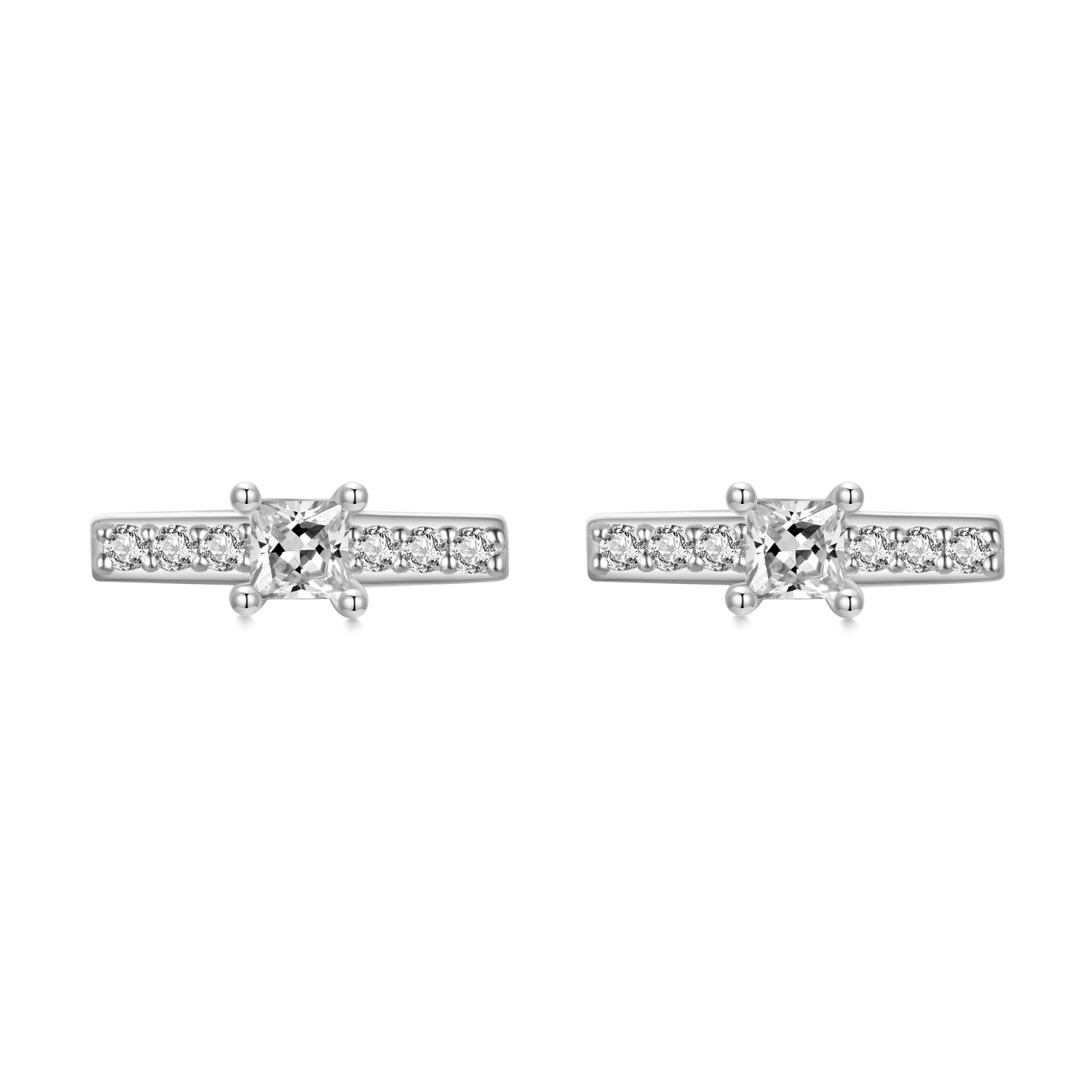 Gnoce Dainty Sparkling Stud Earrings_1