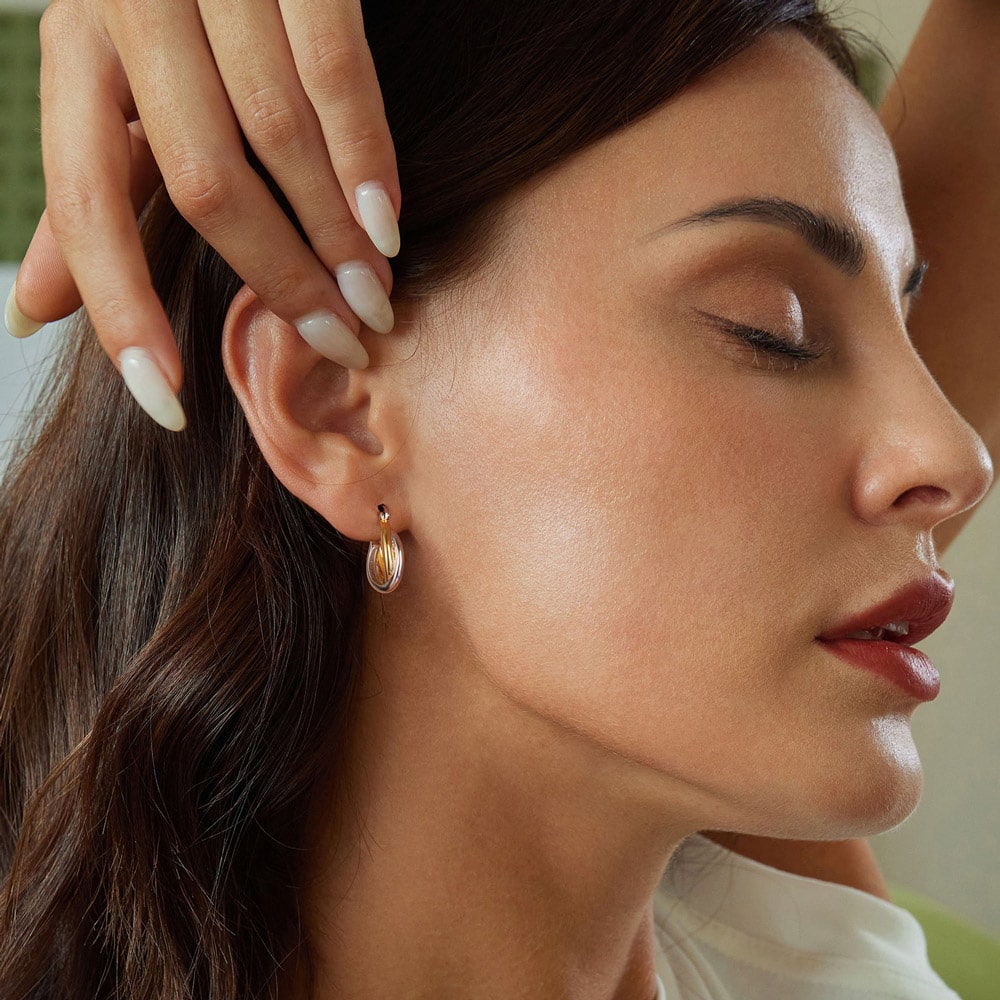 Gnoce Mini Double Roll Hoop Earrings_4