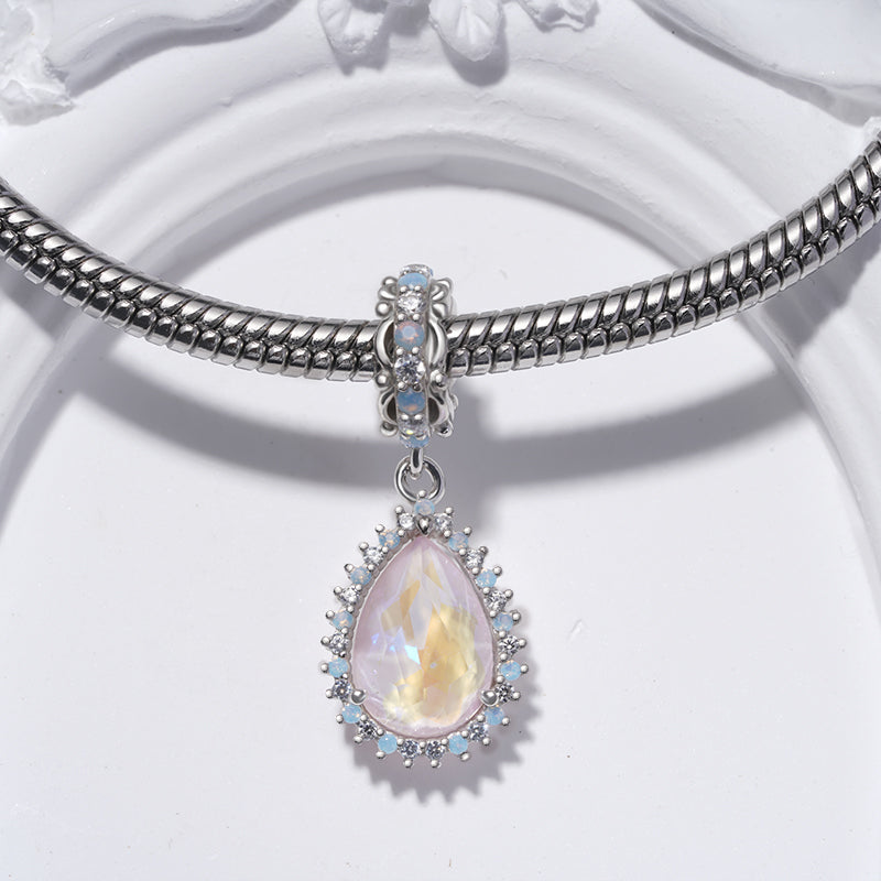 Gnoce Elegant Retro Water Drop Pendant Dangle Charm_3