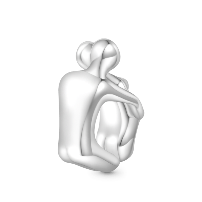 Gnoce Husband Hugs Pregnant Woman Charm_2