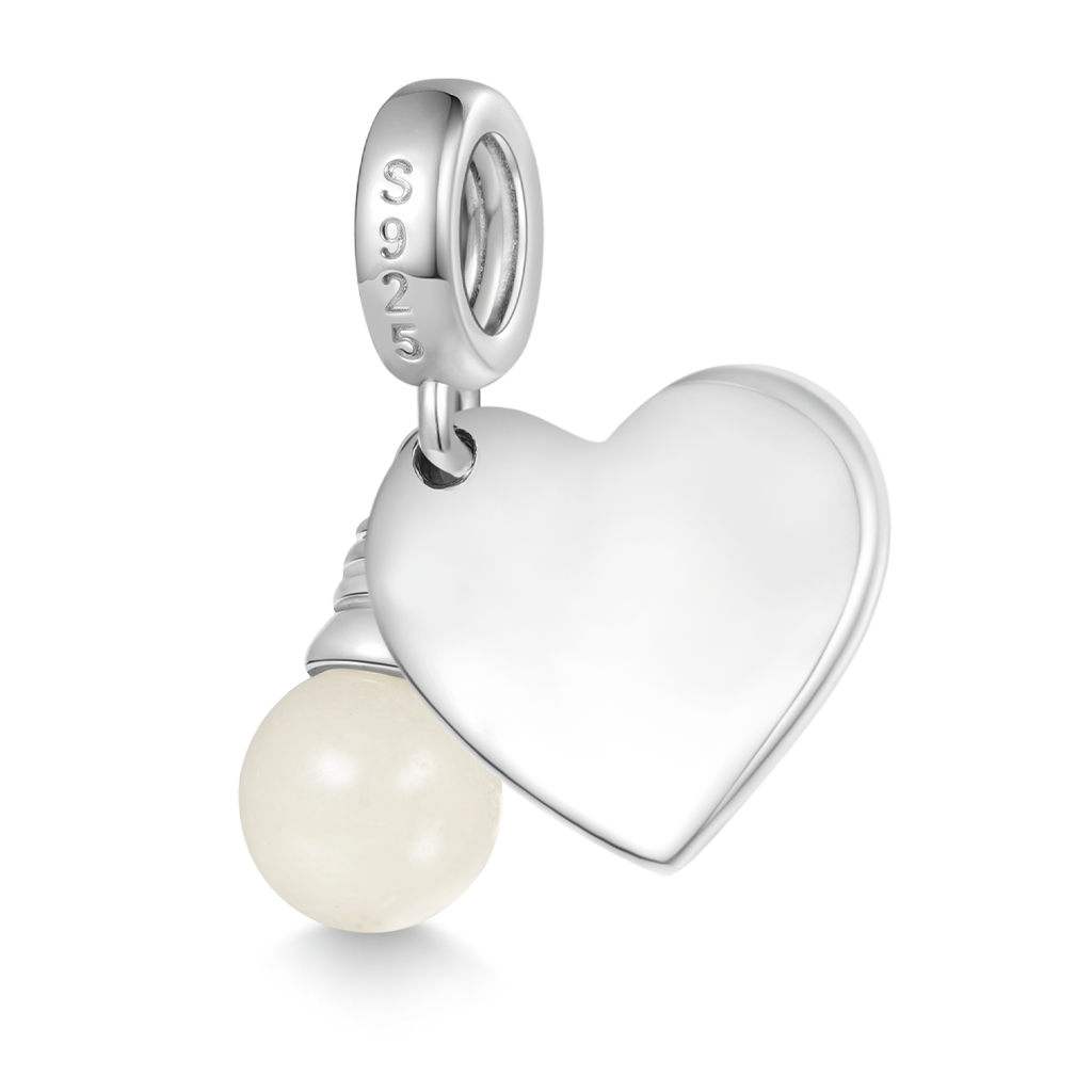 Gnoce "You light up my life" Light Bulb Glow-in-the-Dark Pendant Dangle Charm_3
