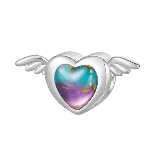 Gnoce "LOVE NEVER DIES" Wings of Love Glow-in-the-Dark Charm_1