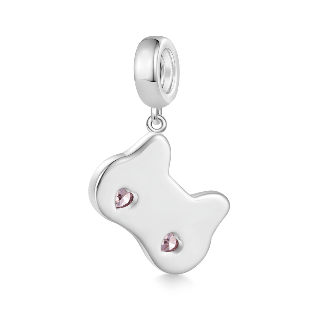 Gnoce Cat Eye Mask Pendant Dangle Charm_2